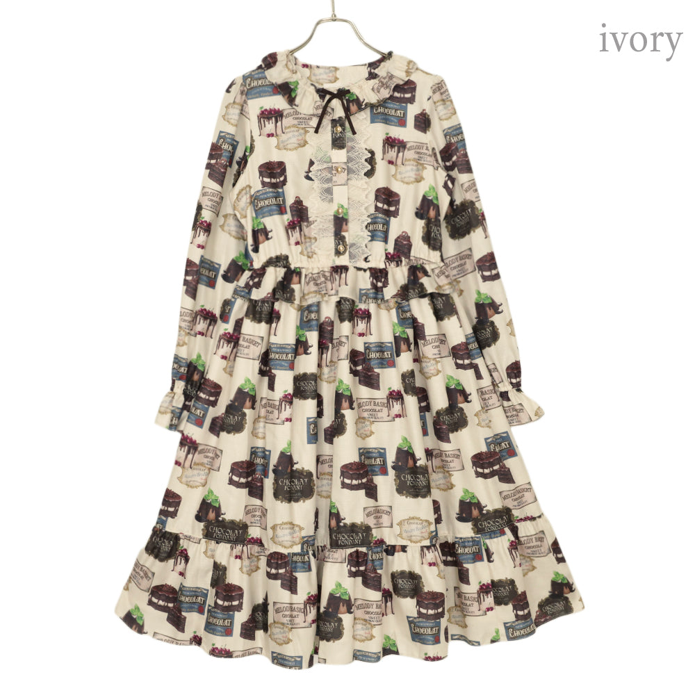 Melty Ganacheペプラムワンピース