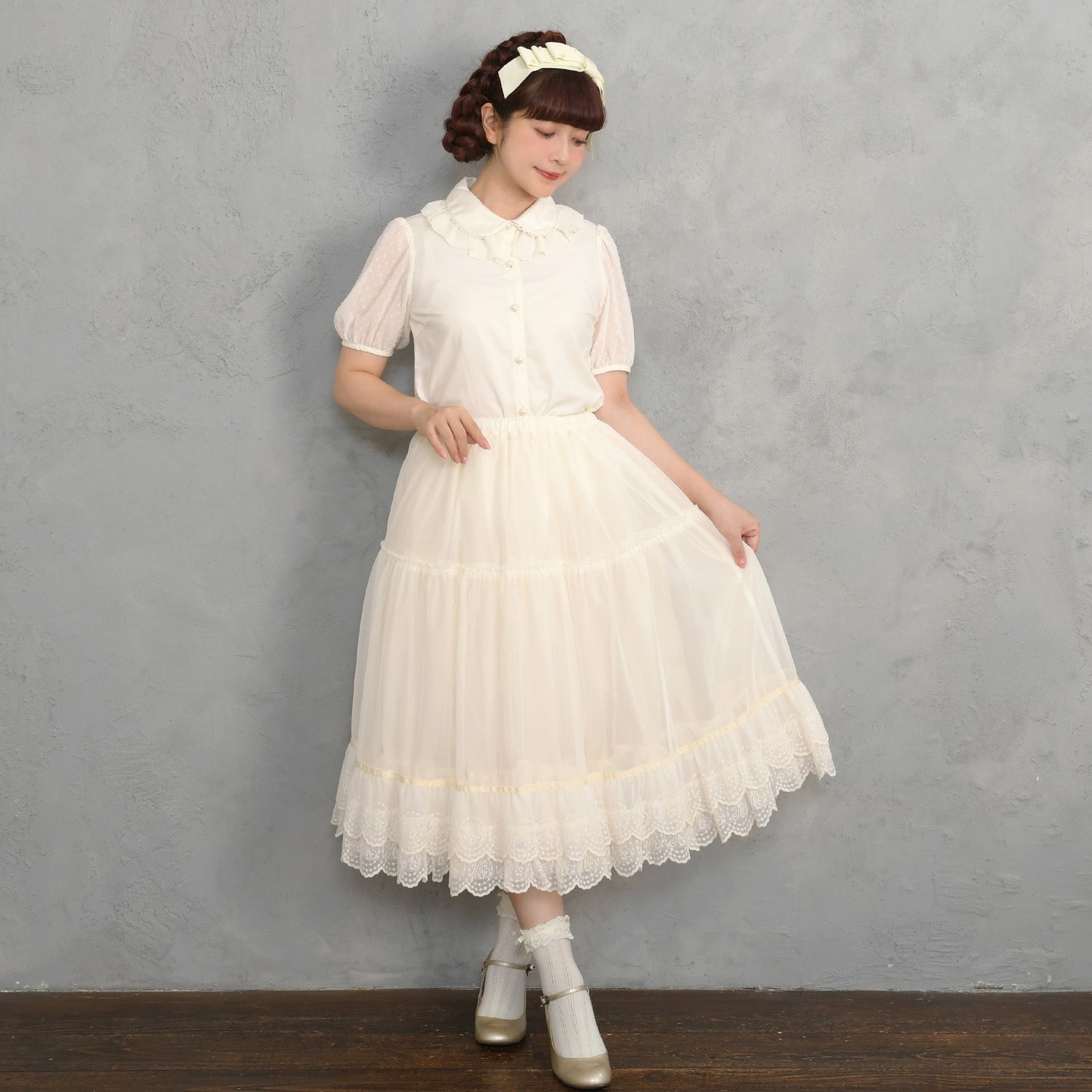 Cotton candyロングパニエ