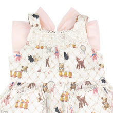 将图片加载到图库查看器，Little stuffed animals apron dress for BABY
