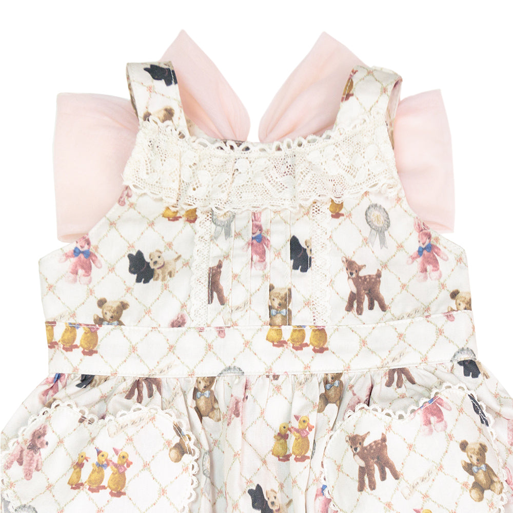ちいさなぬいぐるみ エプロンドレス for BABY-Melody BasKet