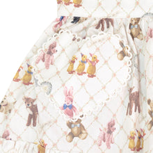 将图片加载到图库查看器，Little stuffed animals apron dress for BABY
