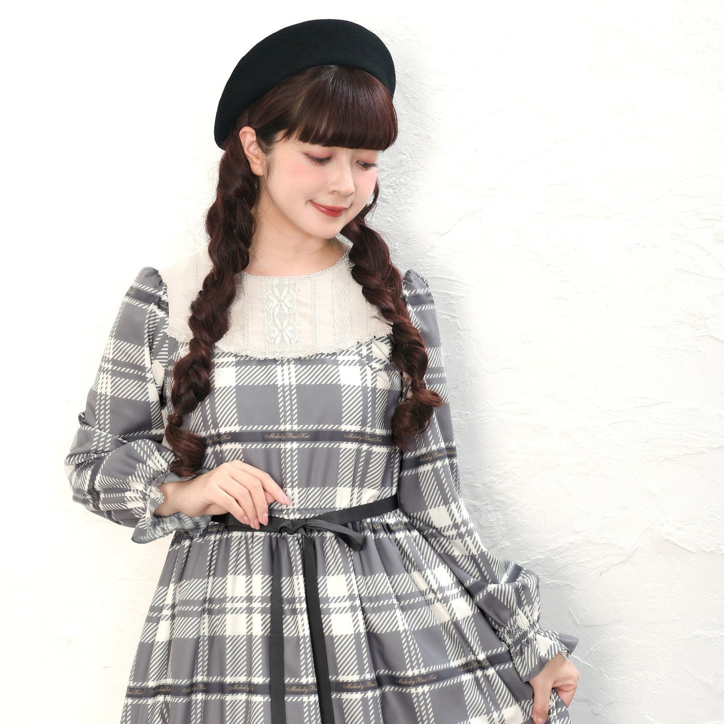 Melodyタータンティアードワンピース