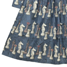 将图片加载到图库查看器，Chess game yoke switching dress
