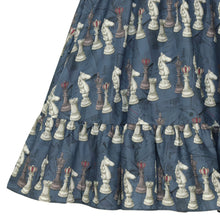 将图片加载到图库查看器，Chess game skirt

