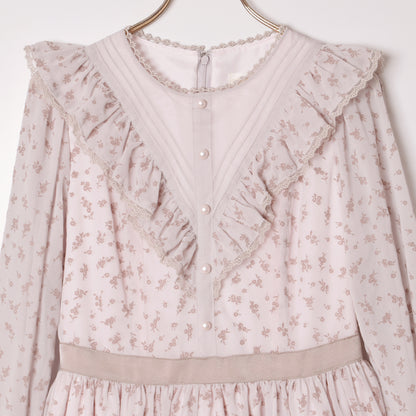 Floral chiffon dress