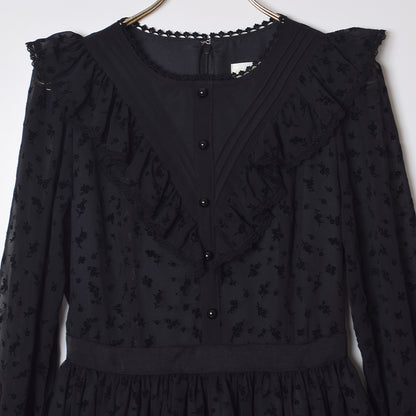 Floral chiffon dress