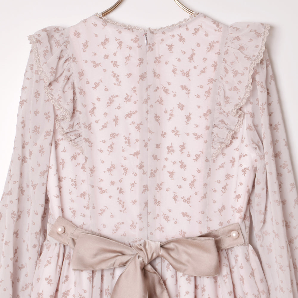 Floral chiffon dress