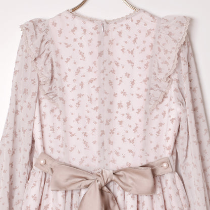 Floral chiffon dress