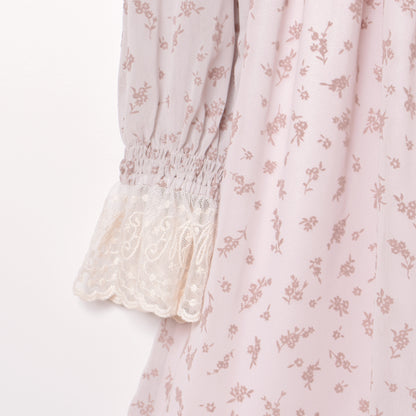 Floral chiffon dress