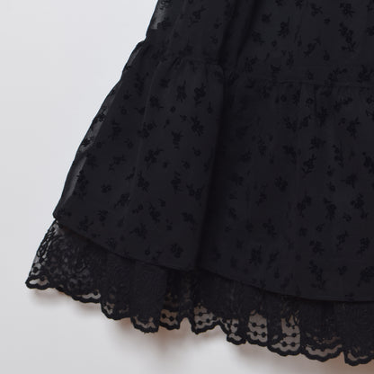 Floral chiffon dress