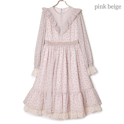 Floral chiffon dress