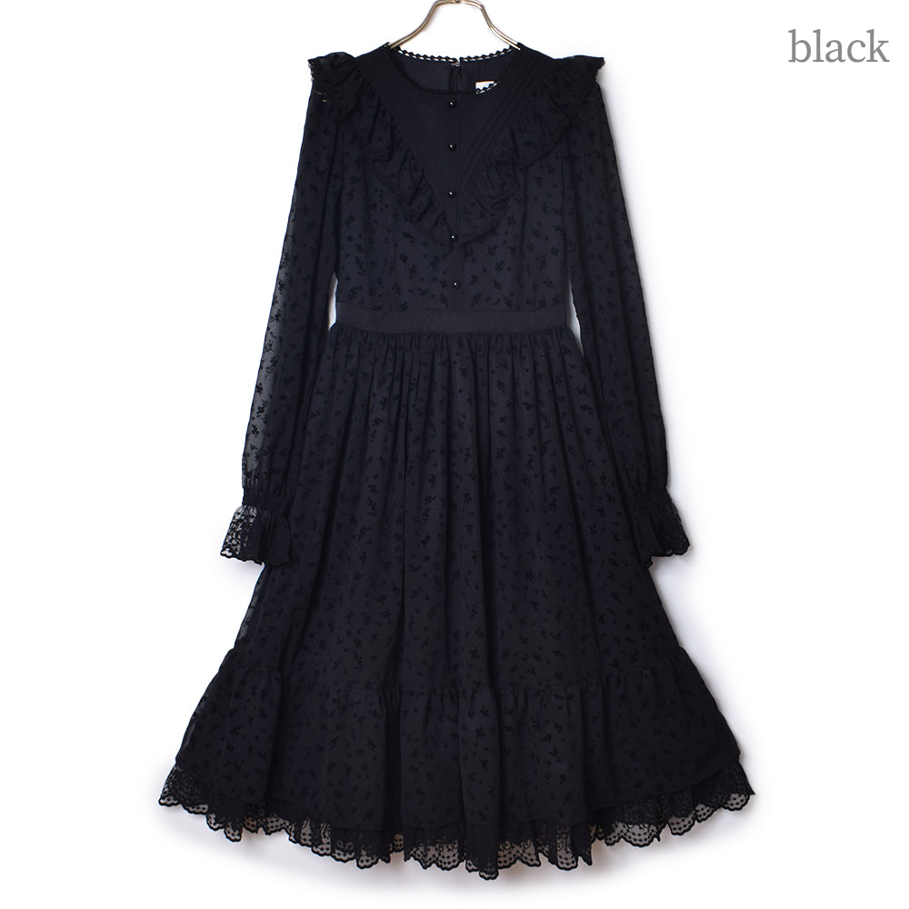 Floral chiffon dress