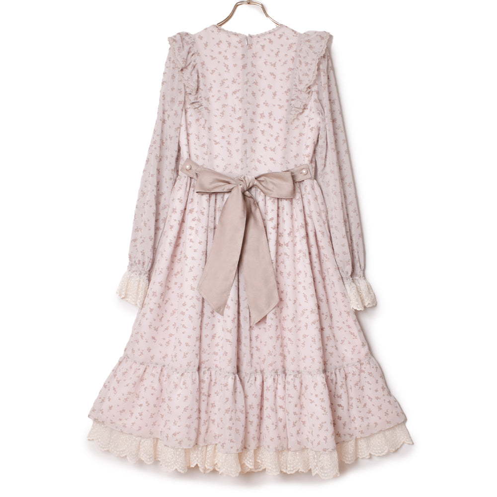 Floral chiffon dress
