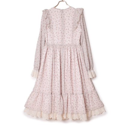 Floral chiffon dress