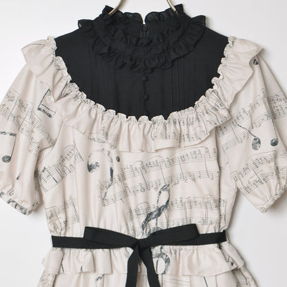 Ensemble Melody yoke switching dress