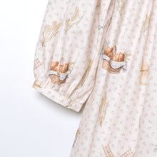Load image into Gallery viewer, Wheat field swaying in the breeze front button dress

