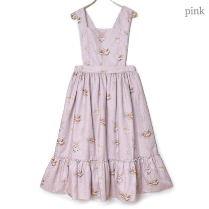 Wheat field swaying in the breeze salopette skirt