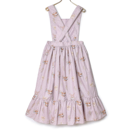 Wheat field swaying in the breeze salopette skirt