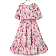 Load image into Gallery viewer, Strawberry jam front button dress
