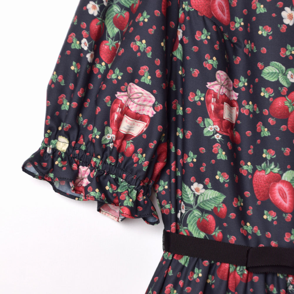 Strawberry jamフロントボタンワンピース