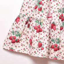 将图片加载到图库查看器，Strawberry jam front button dress
