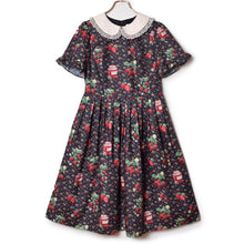 Load image into Gallery viewer, Strawberry jam round collar dress
