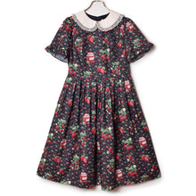 将图片加载到图库查看器，Strawberry jam round collar dress
