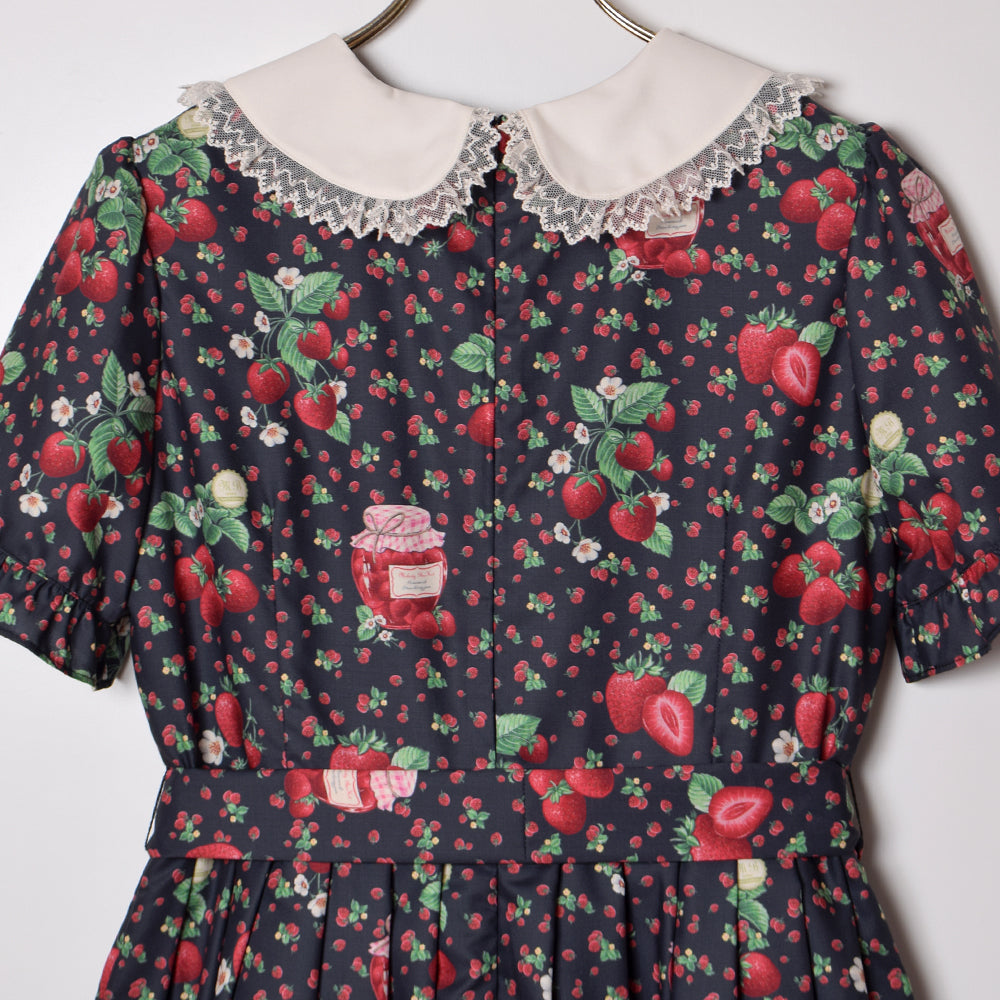 Strawberry jam丸襟ワンピース