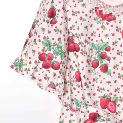 Strawberry jam丸襟ワンピース