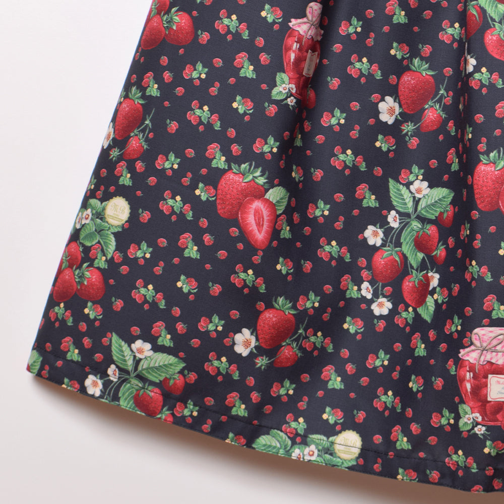 苺バスケットワンピース3点セット ヘッドドレス レッグウォーマー EVIA BOW DRESS GOTS / コンゲススロイド ドレス ワンピース