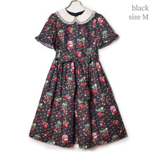 将图片加载到图库查看器，Strawberry jam round collar dress
