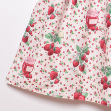 Load image into Gallery viewer, Strawberry jam jumper dress
