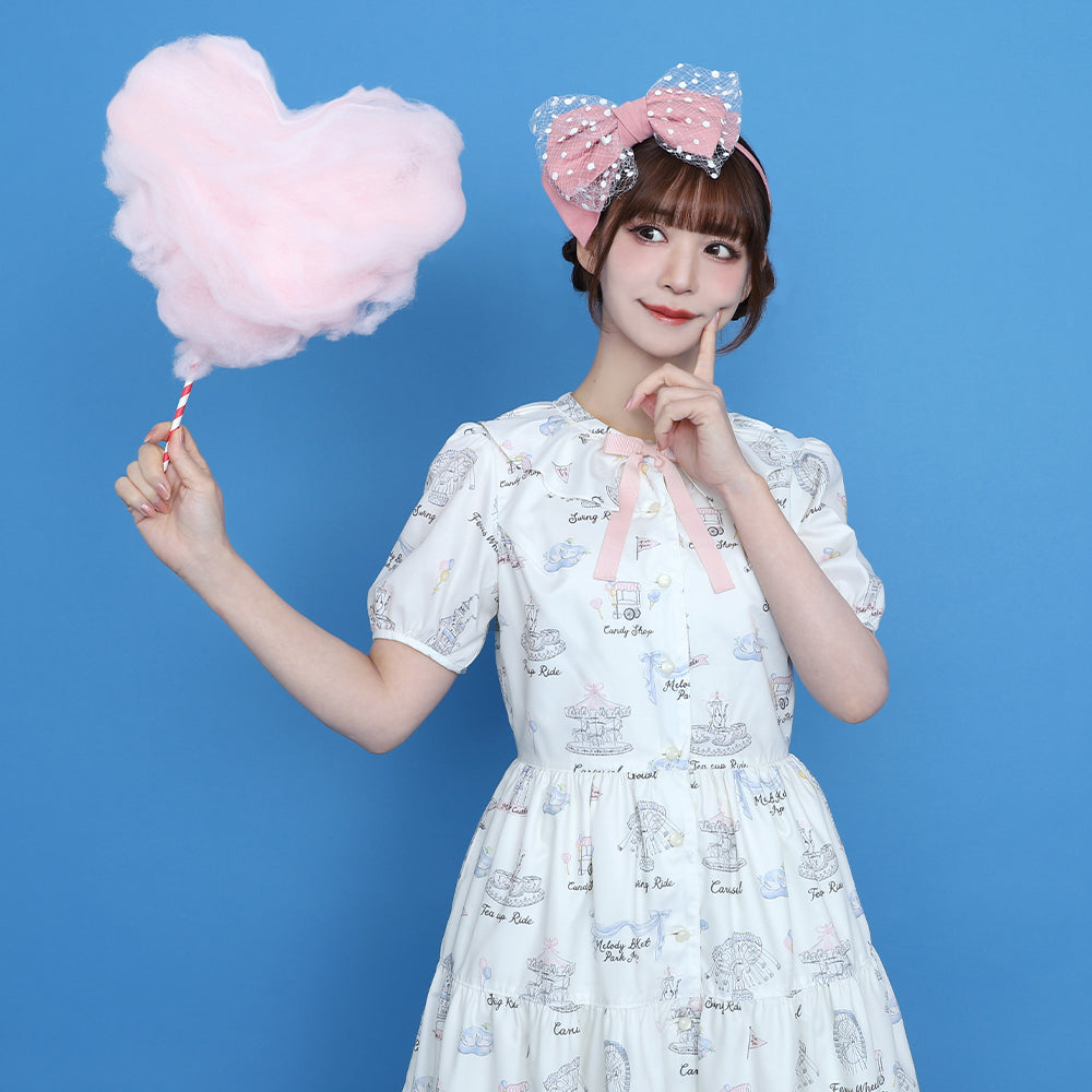Melody BasKet　ワンピース アンジュパッセ ワンピース-Melody BasKet(メロディバスケット