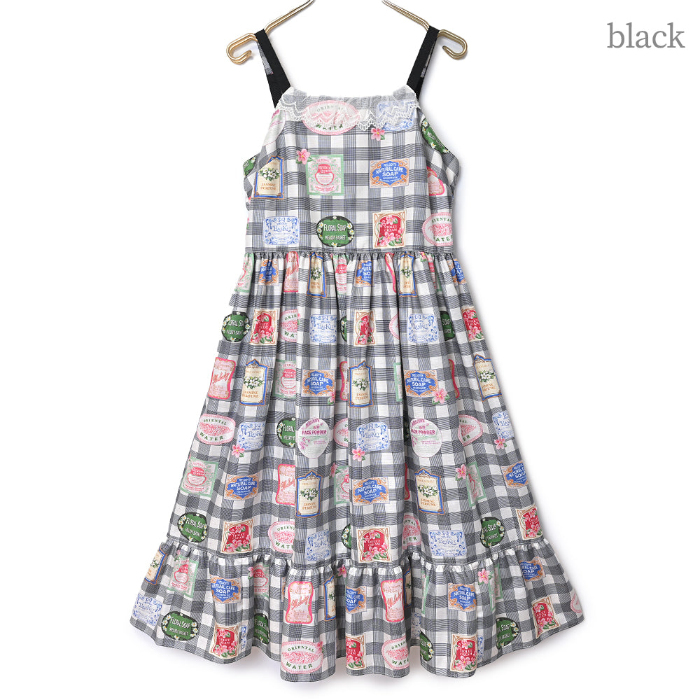 Cosmetic labelジャンパースカート