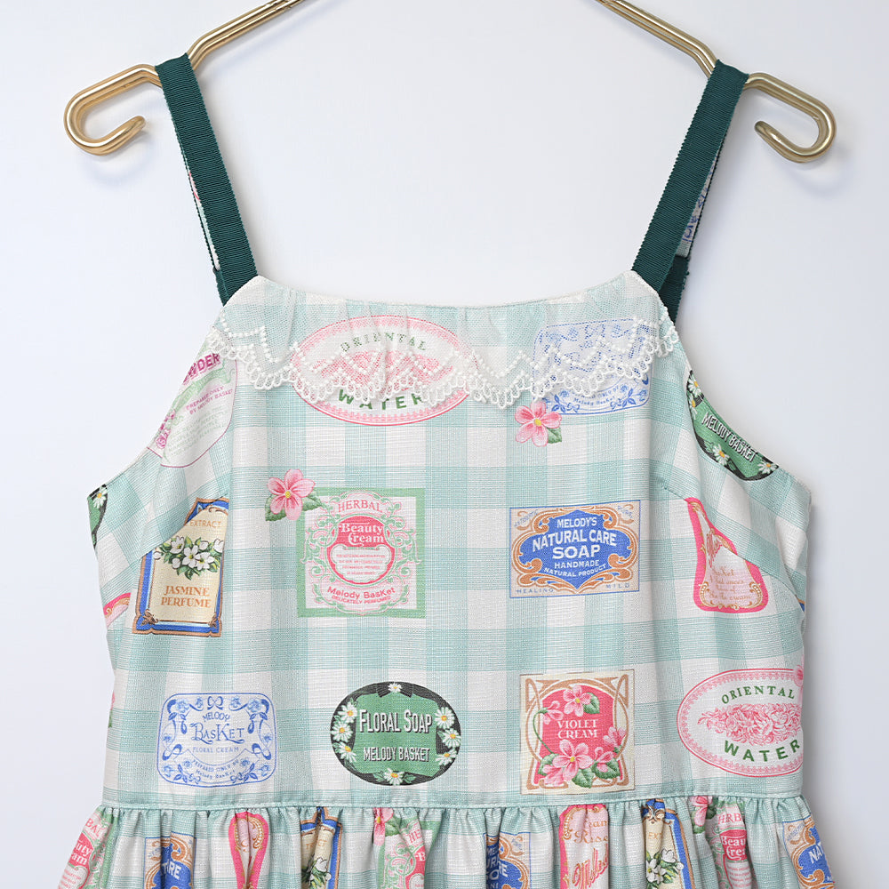 Cosmetic labelジャンパースカート