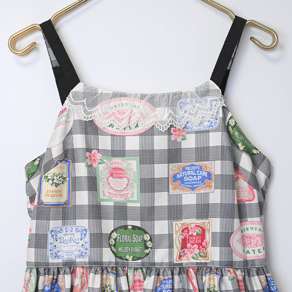 Cosmetic labelジャンパースカート