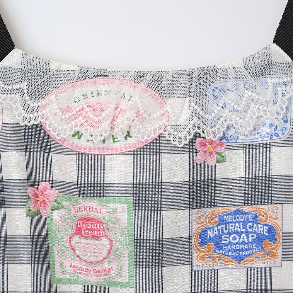 Cosmetic labelジャンパースカート