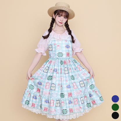 Cosmetic labelジャンパースカート