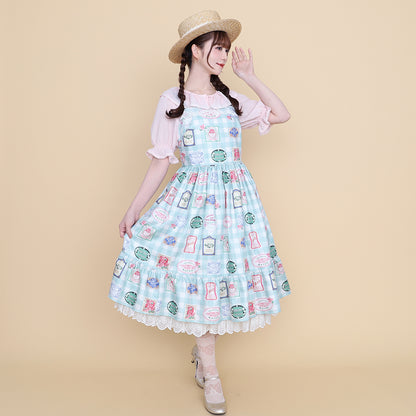 Cosmetic labelジャンパースカート