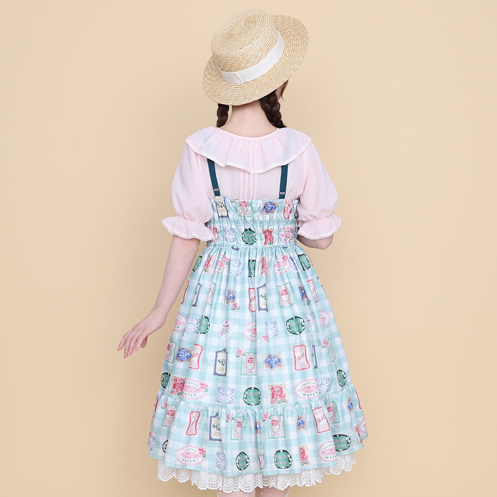 Cosmetic labelジャンパースカート