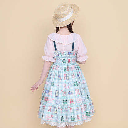 Cosmetic labelジャンパースカート