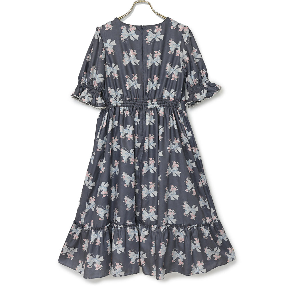 Ribbon Roseヨーク切替ワンピース