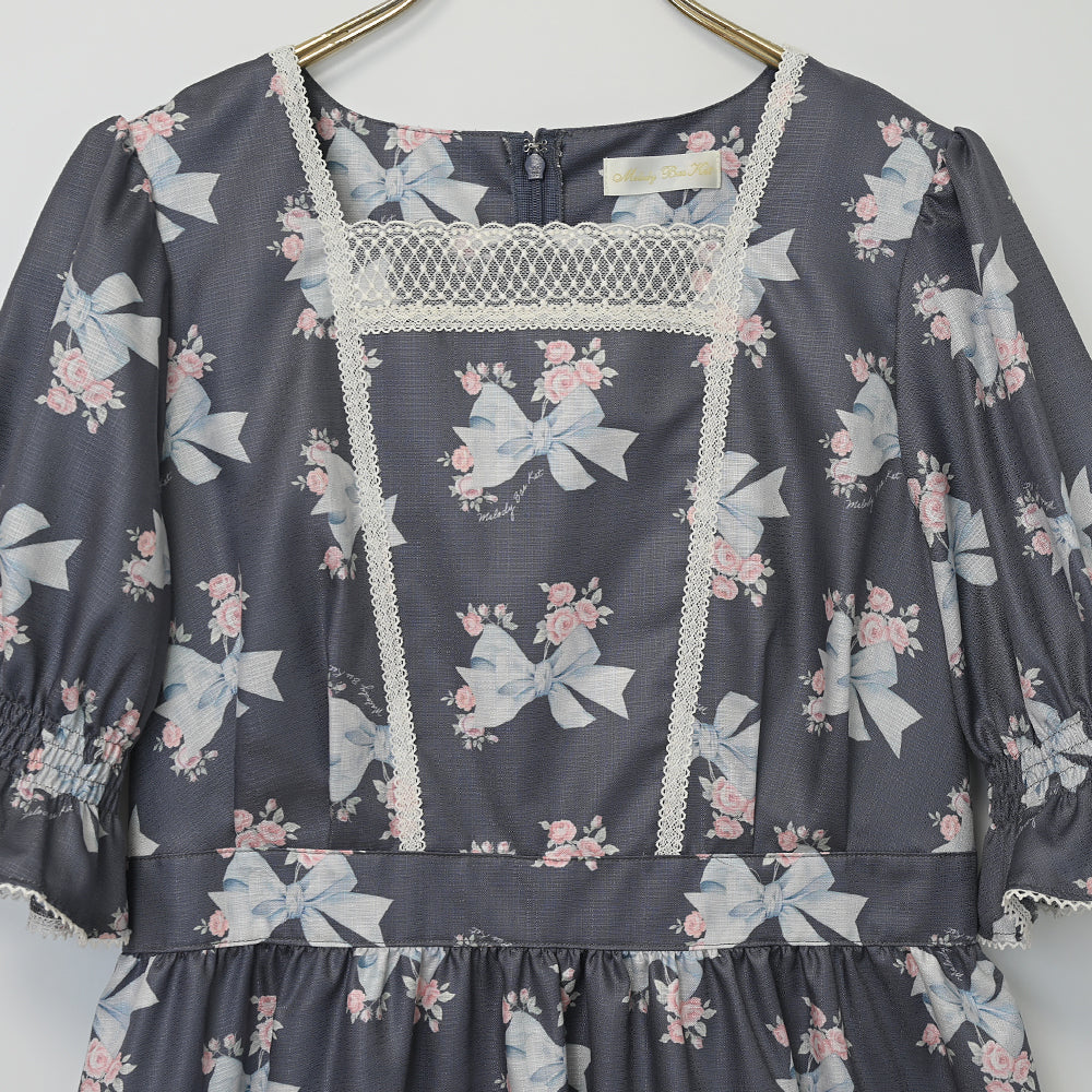 Ribbon Roseヨーク切替ワンピース