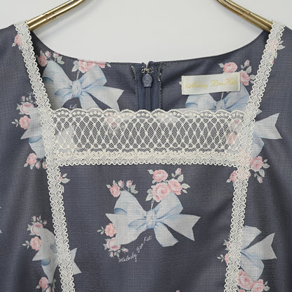 Ribbon Roseヨーク切替ワンピース