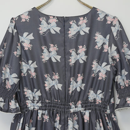 Ribbon Roseヨーク切替ワンピース