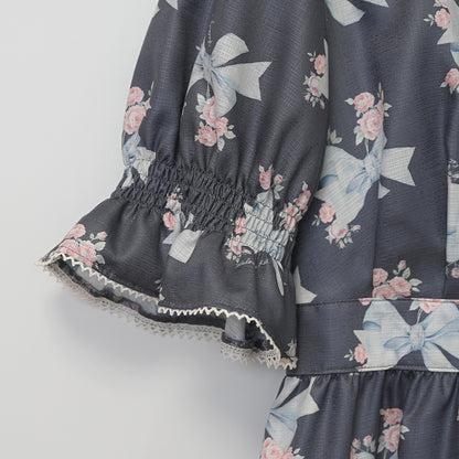 Ribbon Roseヨーク切替ワンピース