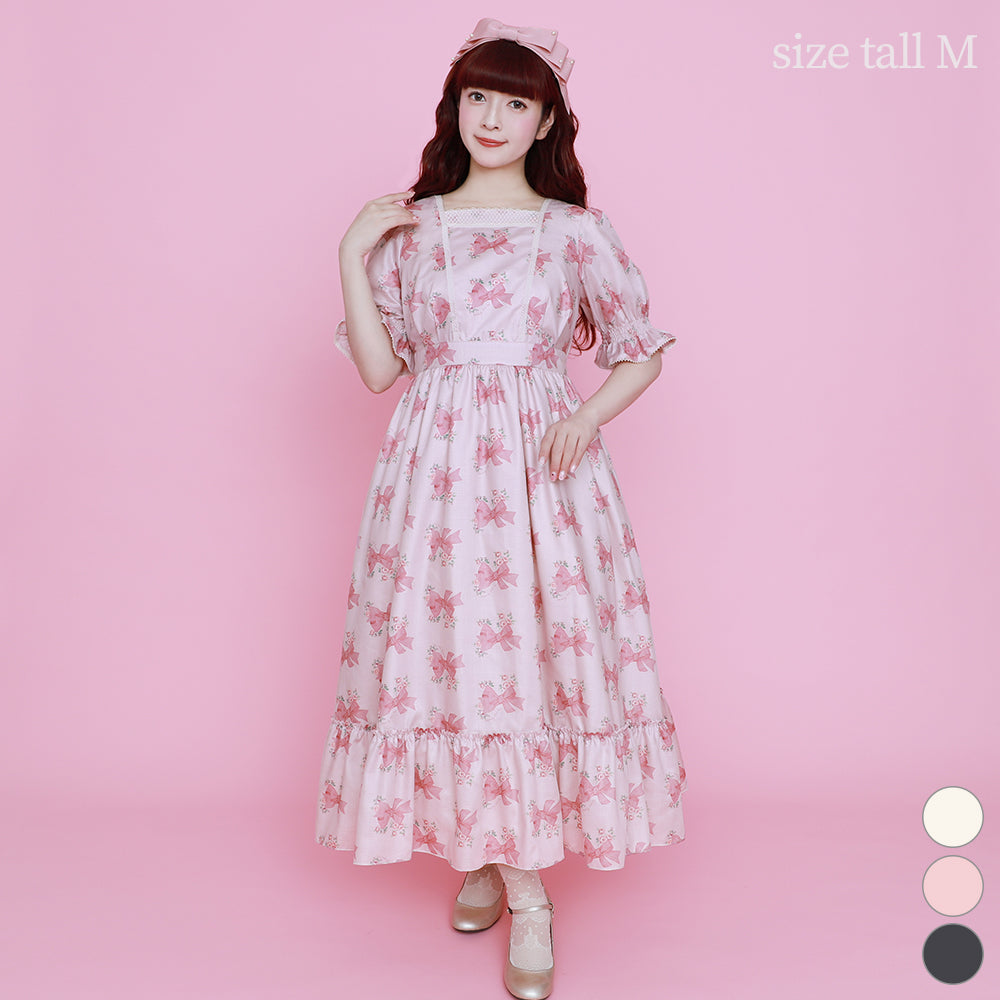 Ribbon Roseヨーク切替ワンピース