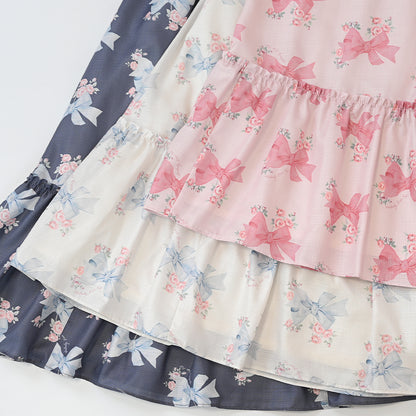 Ribbon Roseヨーク切替ワンピース