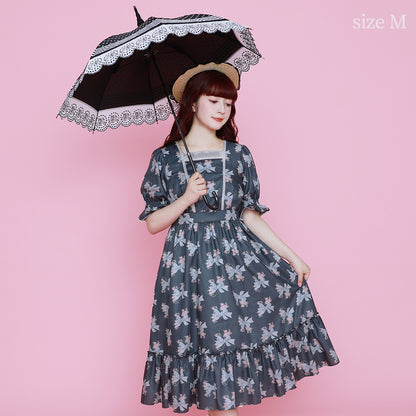 Ribbon Roseヨーク切替ワンピース