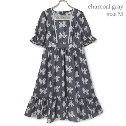 Ribbon Roseヨーク切替ワンピース